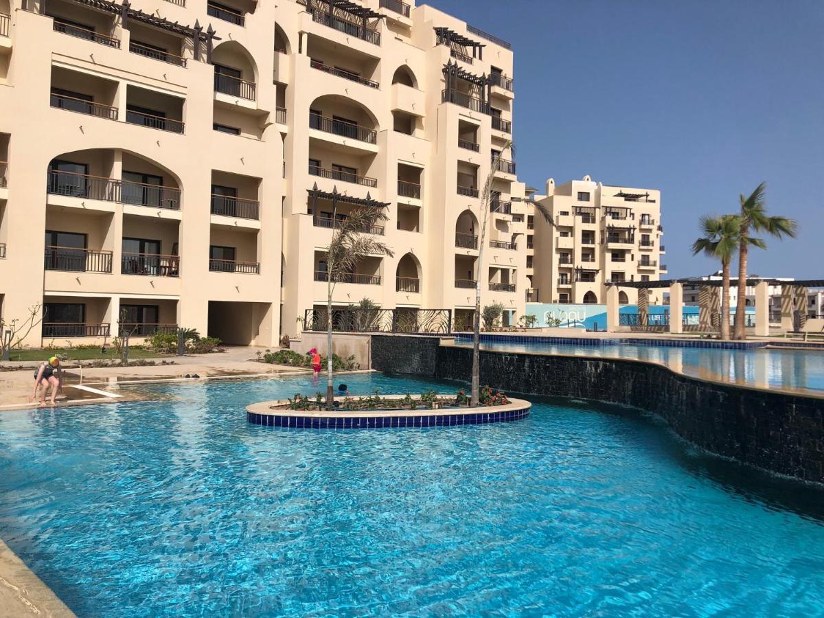 Stylish Pool View Studio In Al Dau Heights Apartment Hurghada Luaran gambar