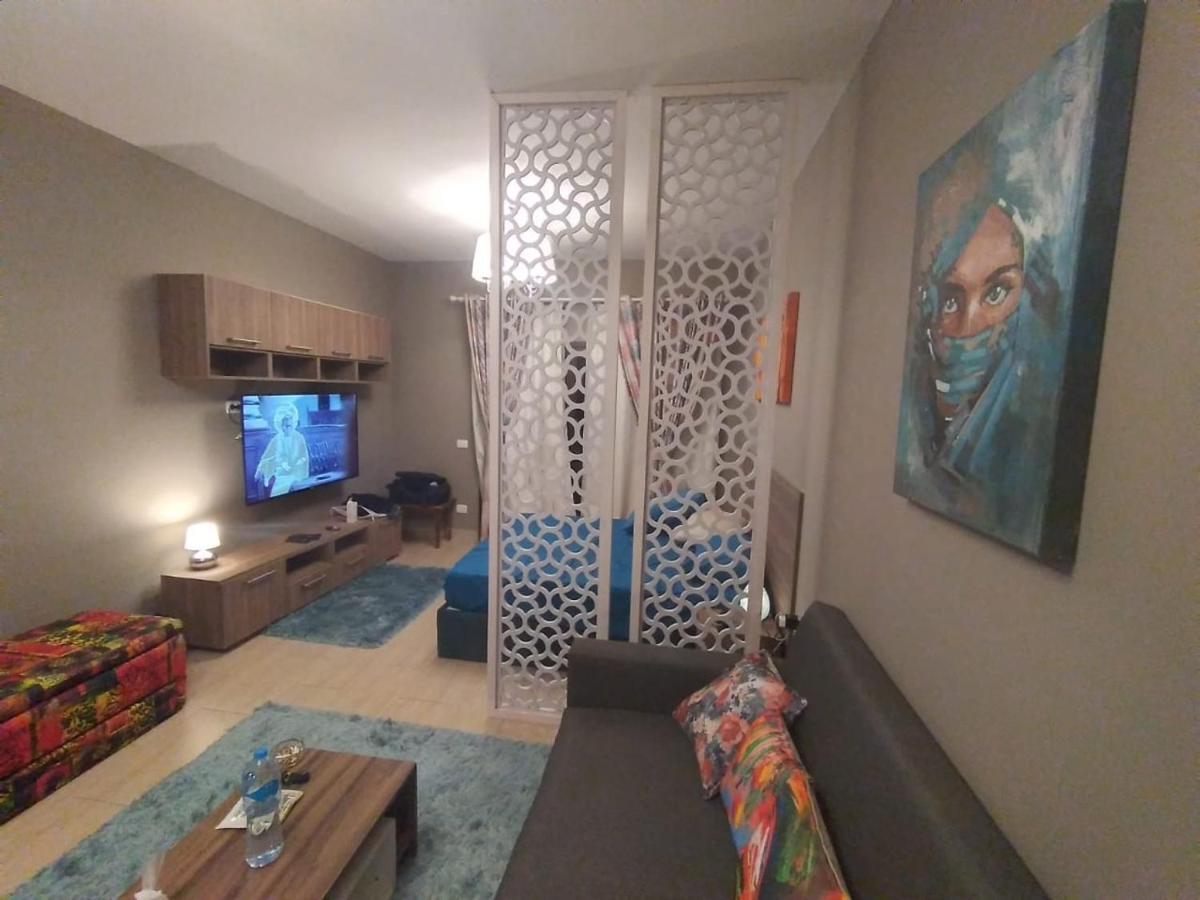 Stylish Pool View Studio In Al Dau Heights Apartment Hurghada Luaran gambar