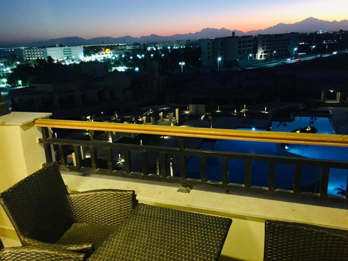 Stylish Pool View Studio In Al Dau Heights Apartment Hurghada Luaran gambar